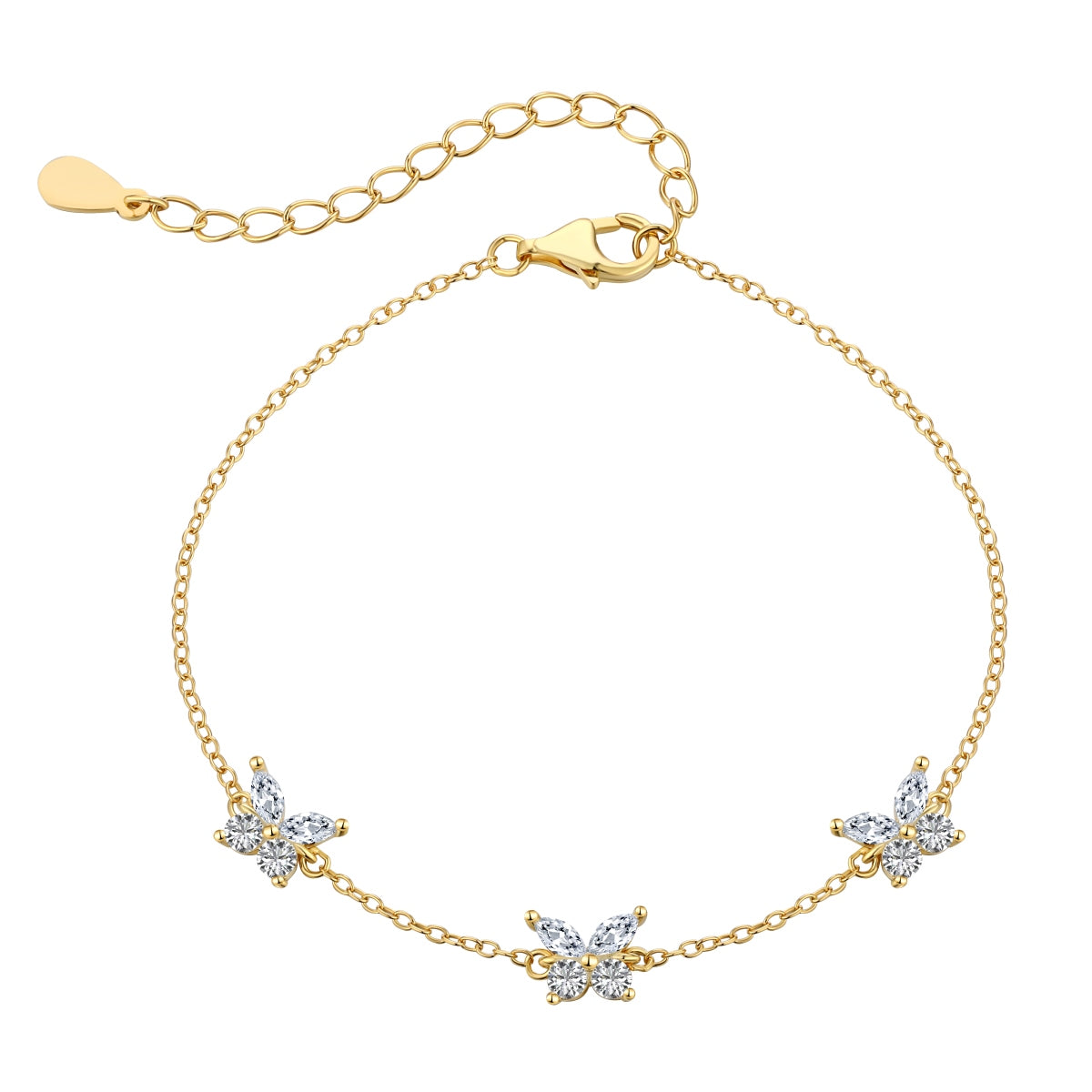 MARIPOSA 18K Gold Plated Chain Bracelet