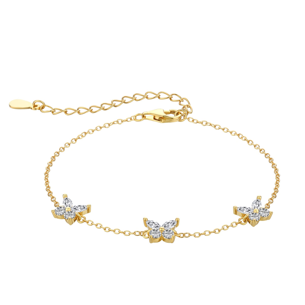 MARIPOSA 18K Gold Plated Chain Bracelet